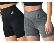 Comprar Pack X 2 Calzas Cortas Short Mujer Deportivo Gym