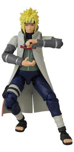 Boneco Naruto Shippuden Anime Heroes Namikaze Minato Bandai