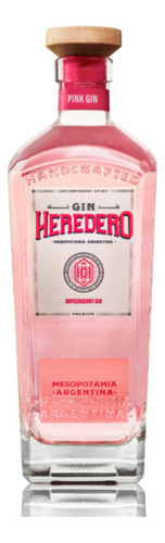 Gin Heredero Pomelo Rosa 700 Ml 