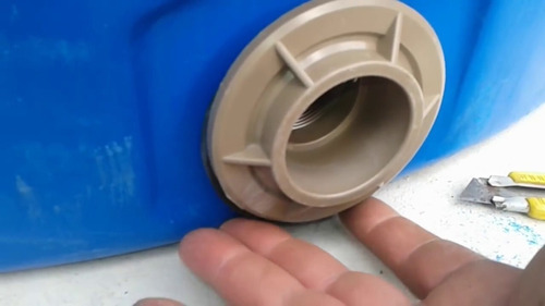 Adaptador C/ Borracha De Vedação 3/4 P/ Caixa D' Água 25mm