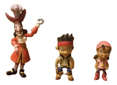 Muñequitos De Jake Y Los Piratas Usados Disney (Usado)