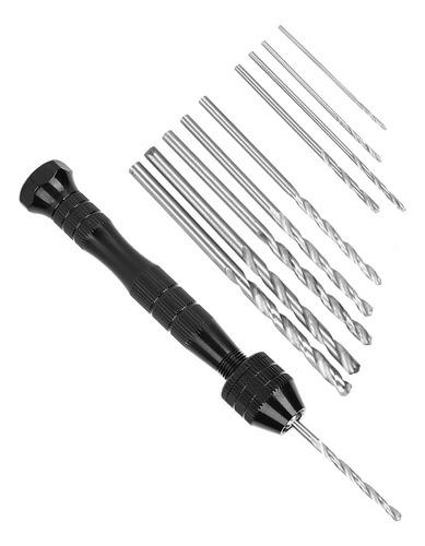 Juego De Brocas Helicoidales Con Broca Manual, Miniperforado