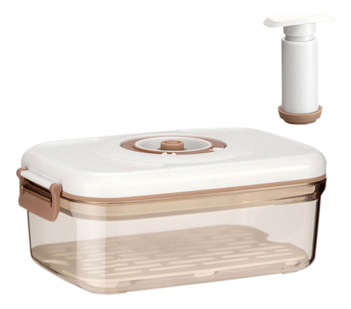 Caja De Conservación Al Vacío, Apta Para Alimentos, Refriger