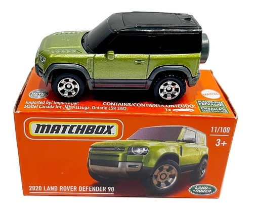 Matchbox 2020 Land Rover Defender 90 1/64