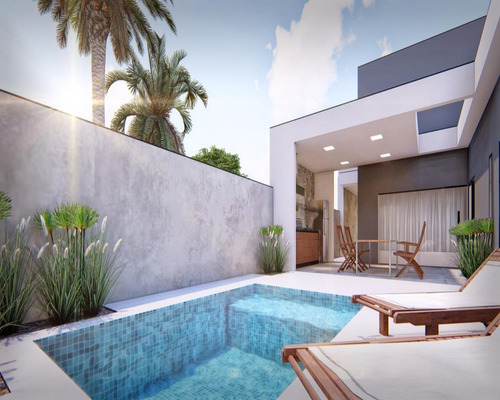 Imagem 3 de 6 de Casa 176m² Com Piscina 3 Suítes Condomínio Ibiti Reserva Sorocaba - Ca00885 - 69678526
