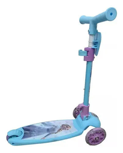 Monopatin Infantil 3 Ruedas Luces Frozen Disney Niño Niña