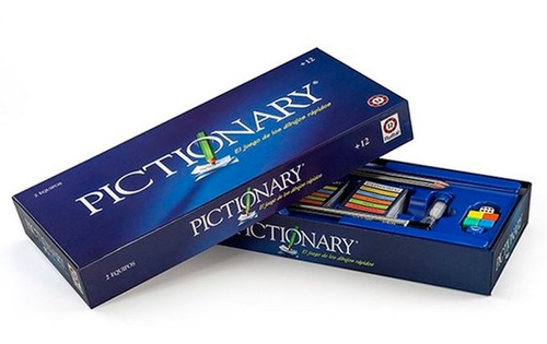 Pictionary Mattel Original Ruibal Tv Juego De Mesa En Cadia