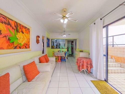 Imagem 3 de 17 de Cobertura Com 2 Dormitórios Sendo 1 Suíte, 1 Suíte De Empregada, Piscina E Churrasqueira, 180 M² - Pitangueiras - Guarujá/sp - Co0214