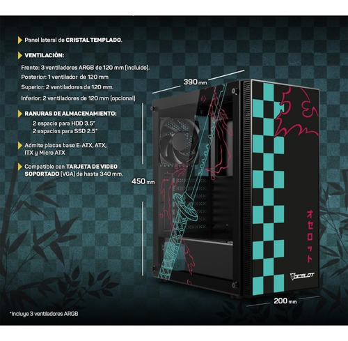 Pc Gamer Amd Ryzen 5 8500g Ram 32gb Nvme 1tb Graficos 740m