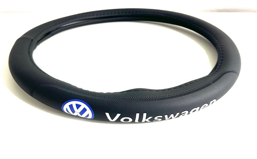 Funda Cubre Volante Eco Cuero Con Logo De Volkswagen