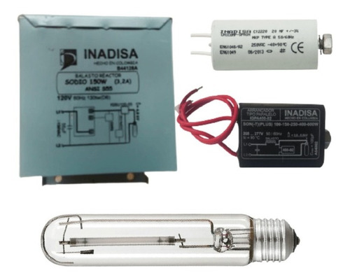 Kit Armado Sodio 150w  220v Marca Inadisa Con Bombillo