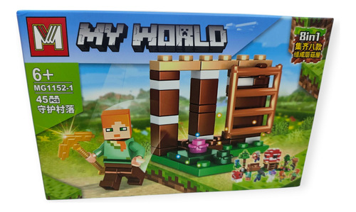 Bloques Para Armar Minecraf My World Setx8 334 Minecraf