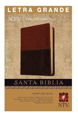 Santa Biblia Ntv Edición Personal Letra Grande