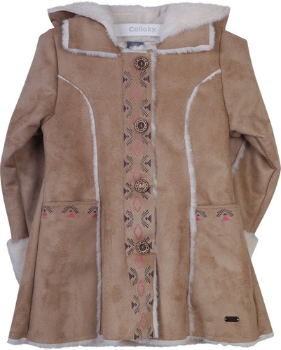 Chaqueta Taupe Girl Colloky