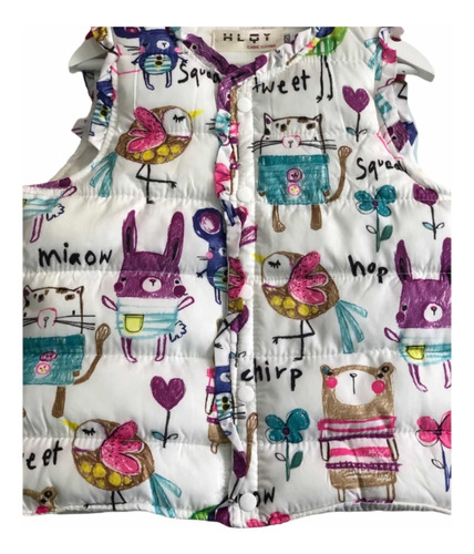 Chaleco Abrigado, Impermeable,inflable,niña Ximena Boutique