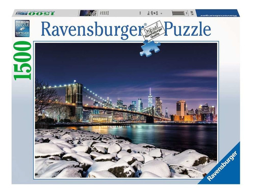 Puzzle  Invierno En Nueva York 1500pcs - Ravensburger