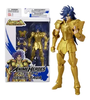 Figura Gemini Saga Caballeros Del Zodiaco Coleccion Bandai