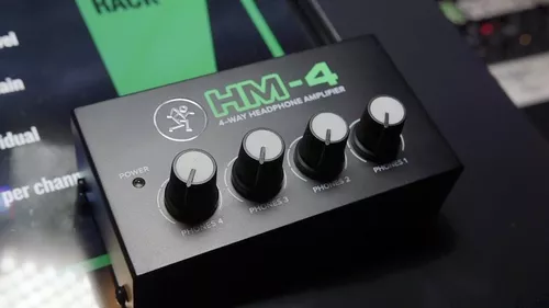 MACKIE AMPLIFICADOR DE AUDIFONOS HM4 4 CANALES