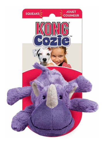 Kong Cozie Rinoceronte Peluche Pequeño