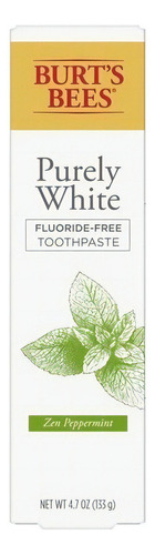 Burt's Bees Purely White Fluoride-free Natural Pasta Dental