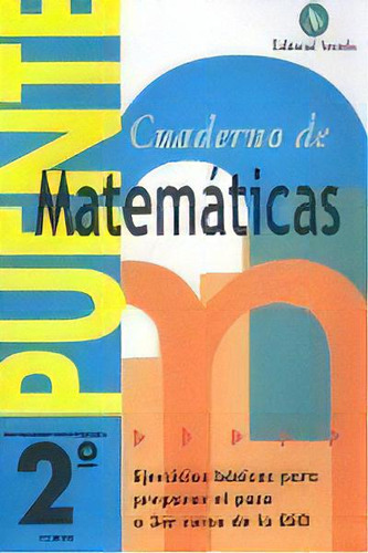 Cuaderno Puente Matematicas 2ãâºeso Arcada Nadmat2eso, De Aa.vv. Editorial Nadal Arcada En Español