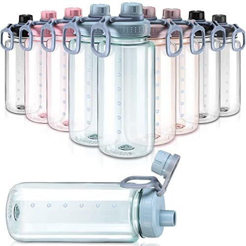 Shellwei 10 Piezas 20 Oz Botellas De Agua De Plástico Dpsdw