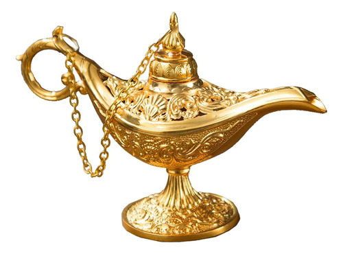 Lámpara De Disfraz Aladdin Lamp Genie Art Craft Metal Para