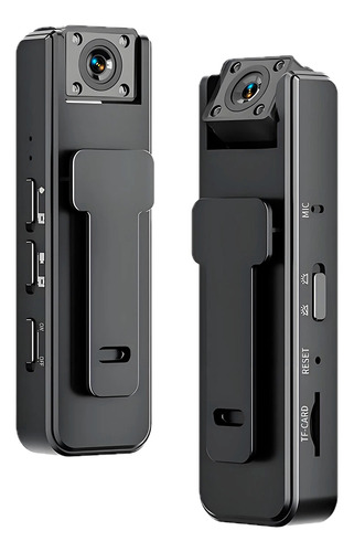 Cámara Mini 1080p Portátil Con Visión Nocturna Y Rotación