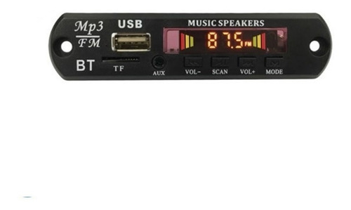 Imagem 1 de 8 de 2 Placa P/ Amplificador Modulo Usb Mp3 Player Bluetooth