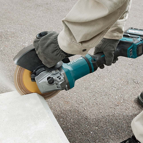 Esmeril Angular Makita 9 Xgt 40v Bl Aws Aft Xpt Sin Batería