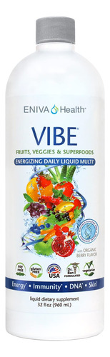 Eniva Vibe - Multivitamnico Lquido Diario Con Vitamina A, B3
