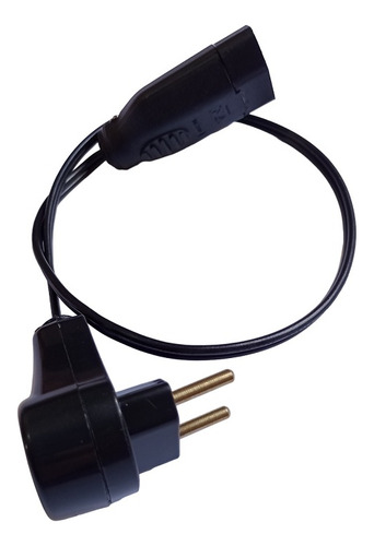 Extensao Eletrica Meio Metro Pr 1 Tom.10a Fio 1,5mm Cod.982l