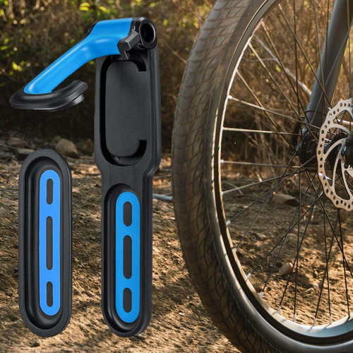 Imagen 8 de 12 de Estante De Almacenamiento Para Bicicletas Para Azul Negro