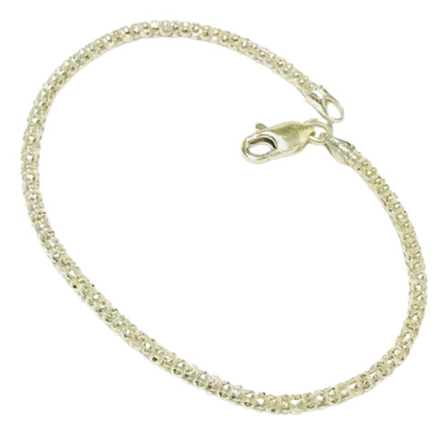 Pulsera Serpiente Plata 925 19cm Regalo Mujer Mama Ps 105