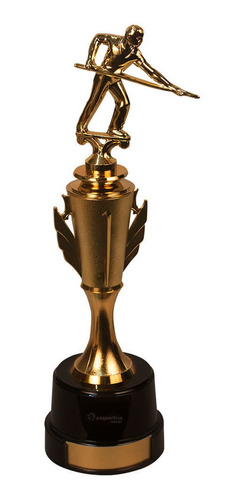Imagem 3 de 4 de Troféu Piazza Snooker 37cm