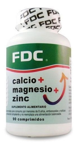 Calcio Magnesio Zinc X 90 Comprimidos