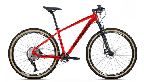 Bicicleta Aro 29 Alfameq Vx 12v Freio A Disco Hidráulico Cor Vermelho/preto Tamanho Do Quadro 19