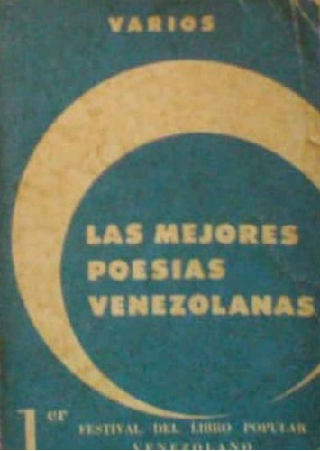 Libro Mejores Poesias Venezolanas