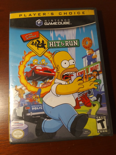 Juego The Simpsons Hit & Run Original Para Nintendo Gamecube