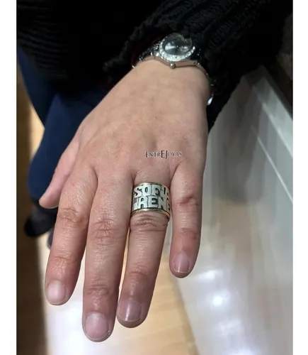Anillos de plata gruesos para hombre hotsell