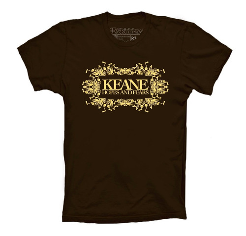 Keane Playeras Hopes And Fears Logo Skiddaw T-shirts