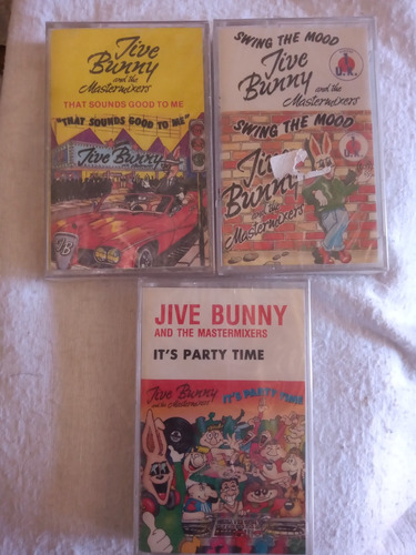 Jive Bunny And The Mastermixers 3 Casetes Sellados 