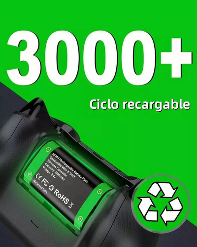 Batería Recargable Para Mando Xbox One/x/s/series, 2x2600mah