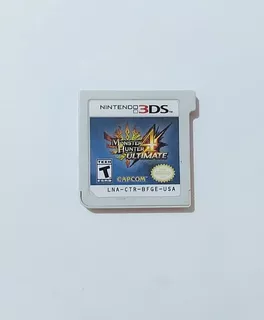 Nintendo 3ds Monster Hunter 4ultimate, Original. Solo Juego.