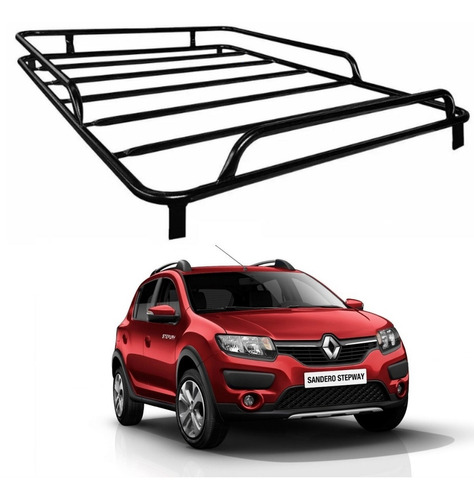 Parrilla Porta Equipajes Auto Para Renault Sandero Stepway