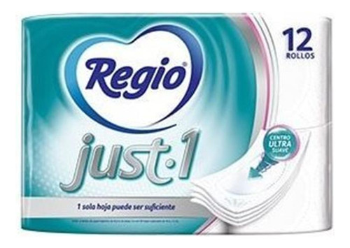 Papel Higiénico Regio Just One 12 Rollos
