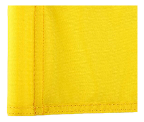 Bandera De Golf De Nylon Con Tubo Insertado Putting Amarillo