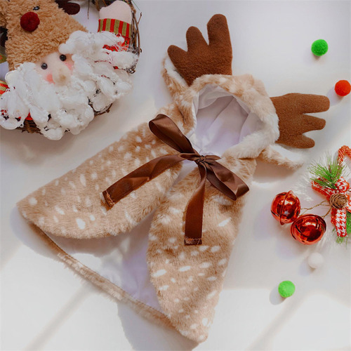 Disfraz De Reno De Navidad Para Mascotas, Ropa De Navidad,