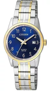 Reloj Citizen 60950 Eu6004-56l Dama Fondo Azul Fechador