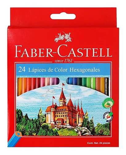 Lapiz Color Faber Castell Ecolapices Caras & Colores 120124Cc Caja/24